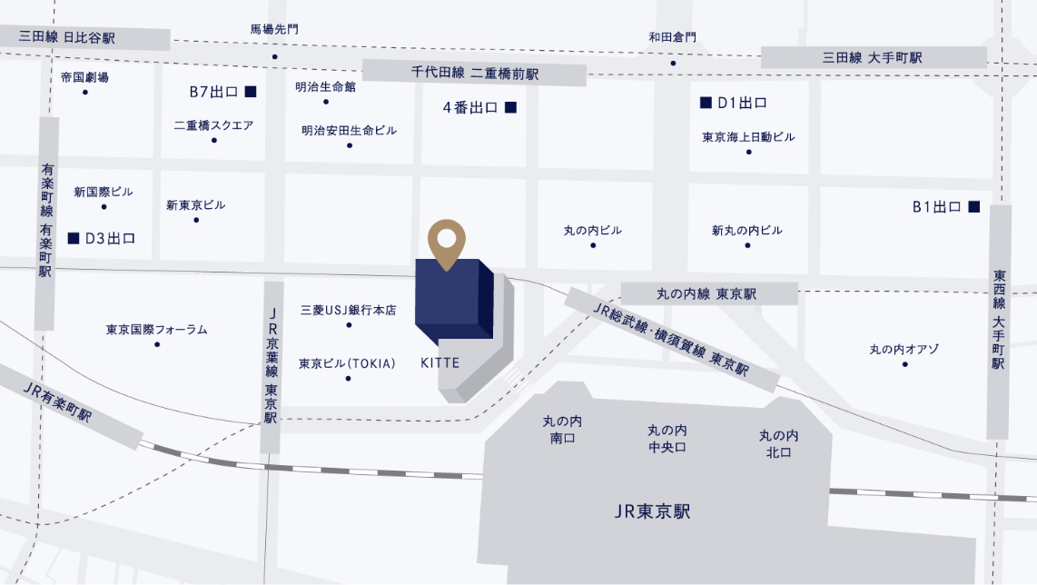 東京オフィス地図
